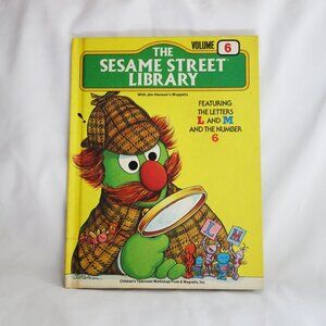 Vintage 1970 The Sesame Street Library Volume 6 the Letters L and M 1970